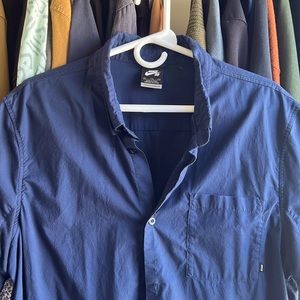 Nike SB XLarge Short Sleeve Button Down Shirt